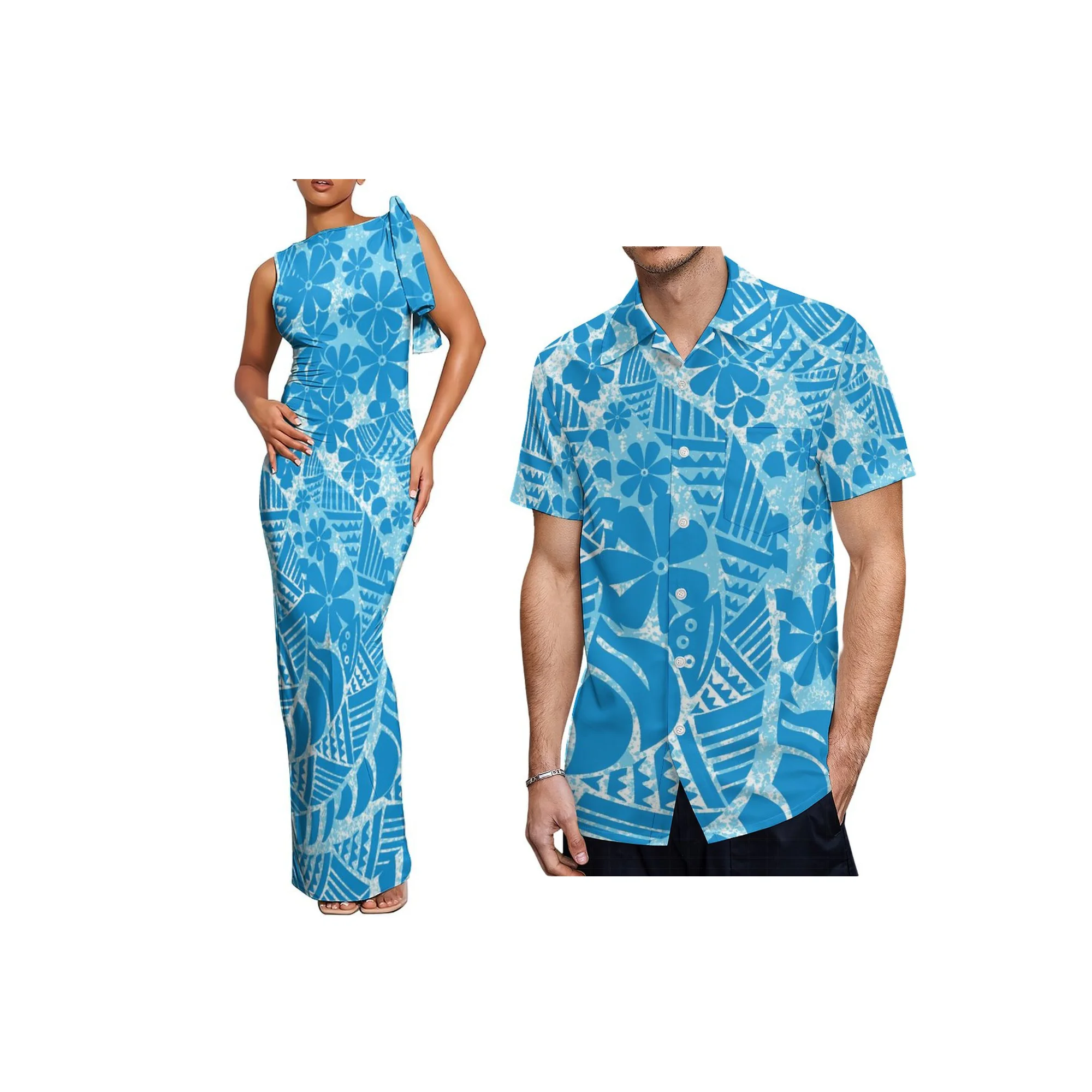 High Quality Custom Logo Samoan Polynesian Tribal Print Design Summer Lady Elegant Lace up Stacked Sleeveless Wrap Dress
High Quality Custom Logo Samoan Polynesian Tribal Print Design Summer Lady Elegant Lace up Stacked Sleeveless Wrap Dress