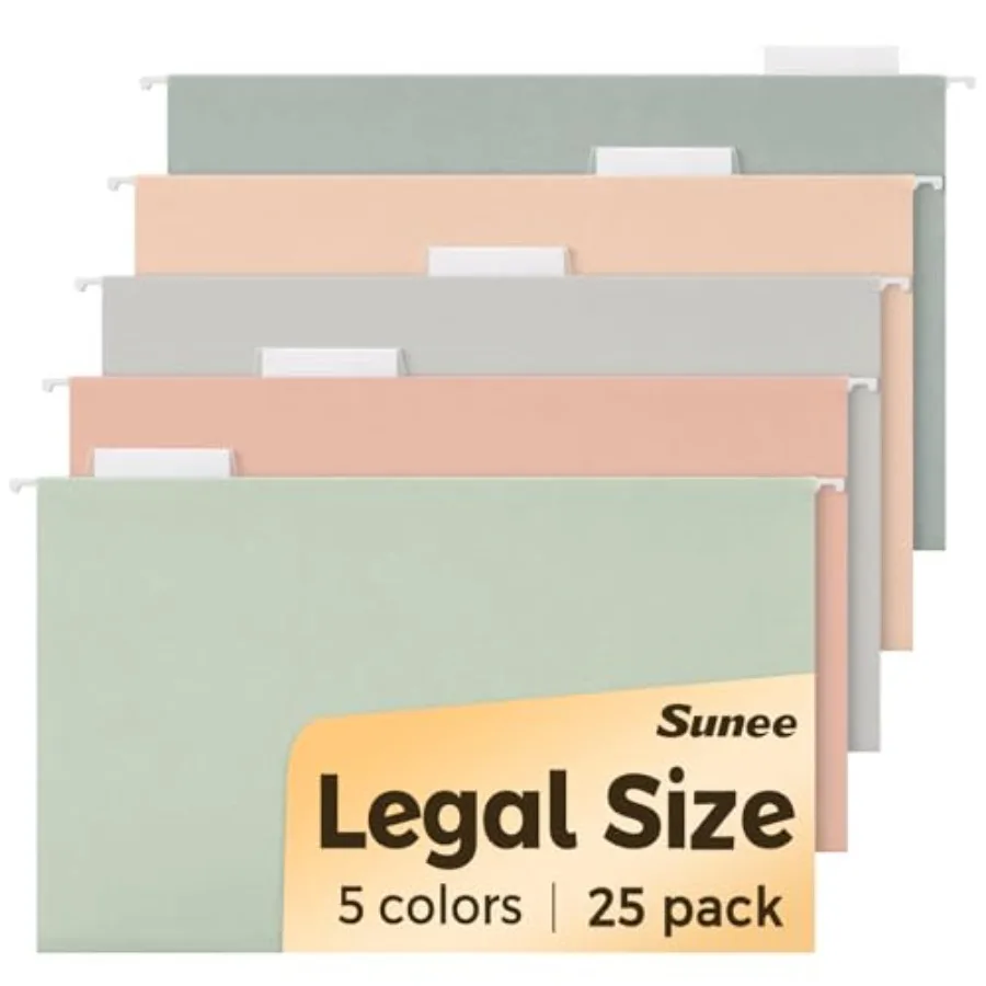 Hanging File Folders Legal Size, 25 Pack File Folders 1/5-Cut Tabs, Morandi Colors, Stay Organized for Your Home and Office Bul
Hanging File Folders Legal Size, 25 Pack File Folders 1/5-Cut Tabs, Morandi Colors, Stay Organized for Your Home and Office Bul