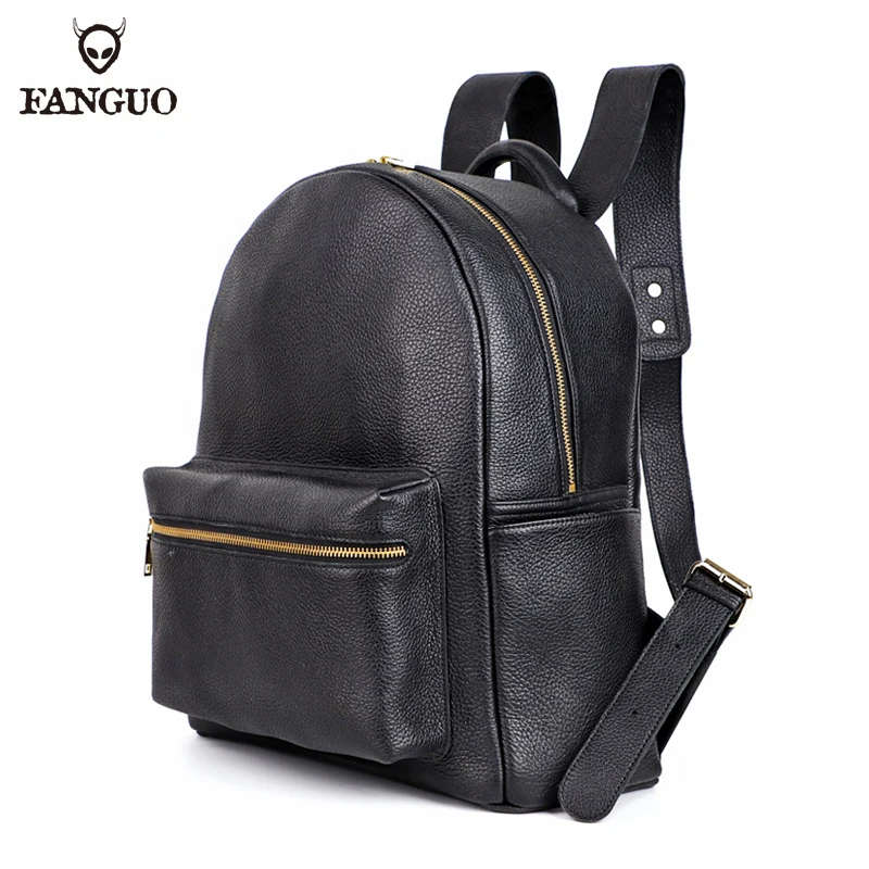 Genuine Leather Men's Backpack Handmade Cowhide Travel Backpack Outdoor School Double Shoulder Bag For Male
Genuine Leather Men's Backpack Handmade Cowhide Travel Backpack Outdoor School Double Shoulder Bag For Male