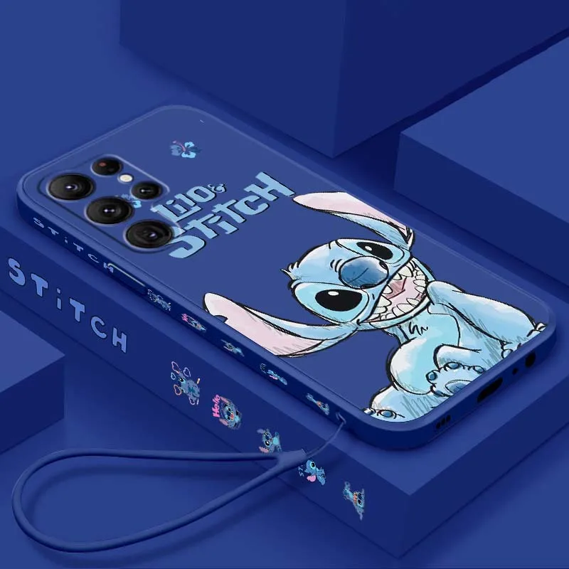 Disney Blue Cartoon Stitch For Samsung Galaxy S25 S24 S23 S22 S21 S20 Ultra Plus FE 5G Liquid Left Rope Cover Phone Case
Disney Blue Cartoon Stitch For Samsung Galaxy S25 S24 S23 S22 S21 S20 Ultra Plus FE 5G Liquid Left Rope Cover Phone Case