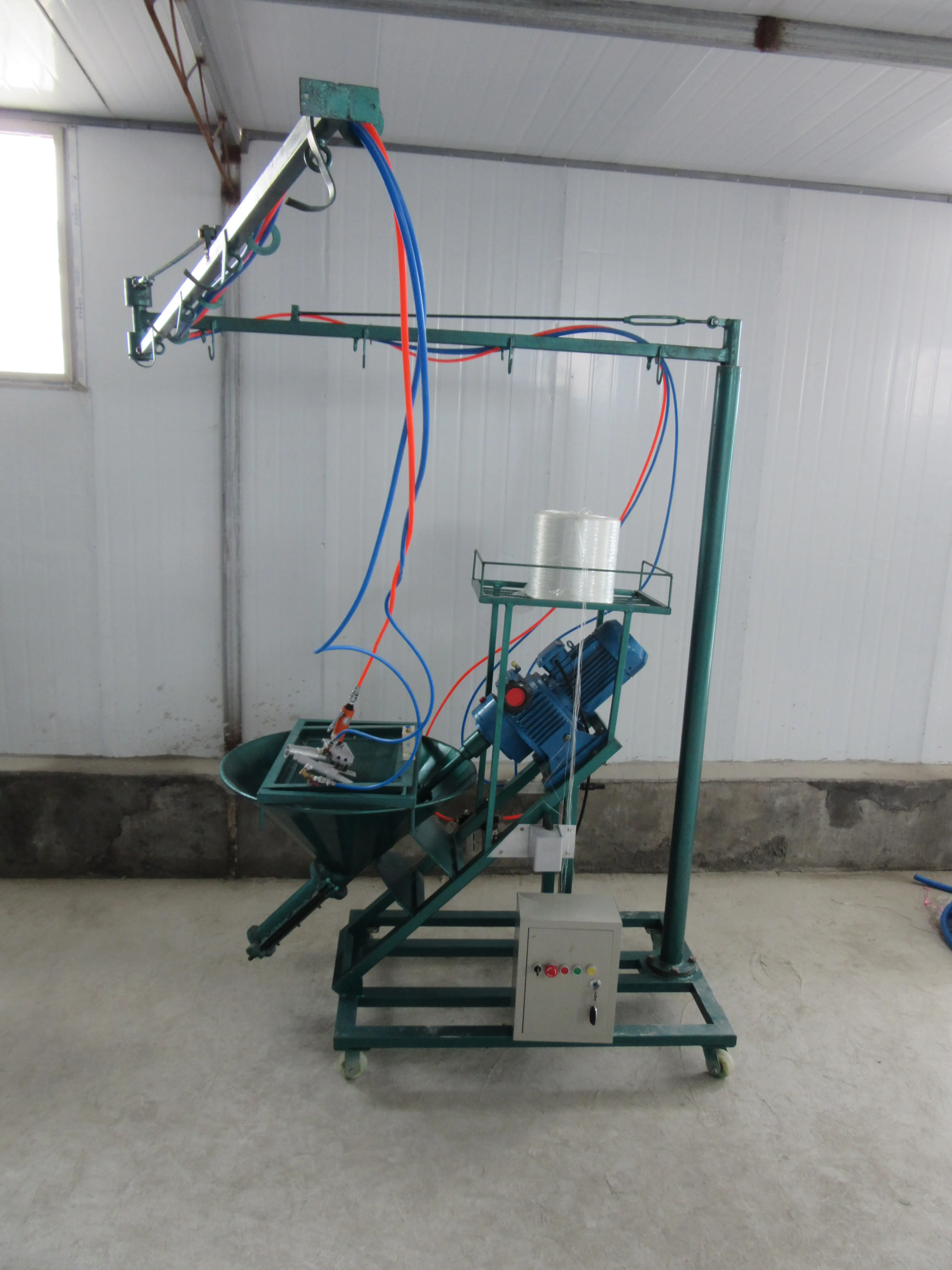 Customized GRC Fiberglass Chopper Sprayer Automatic Mortar Spraying Equipment Cement Concrete Spray Machine
Customized GRC Fiberglass Chopper Sprayer Automatic Mortar Spraying Equipment Cement Concrete Spray Machine