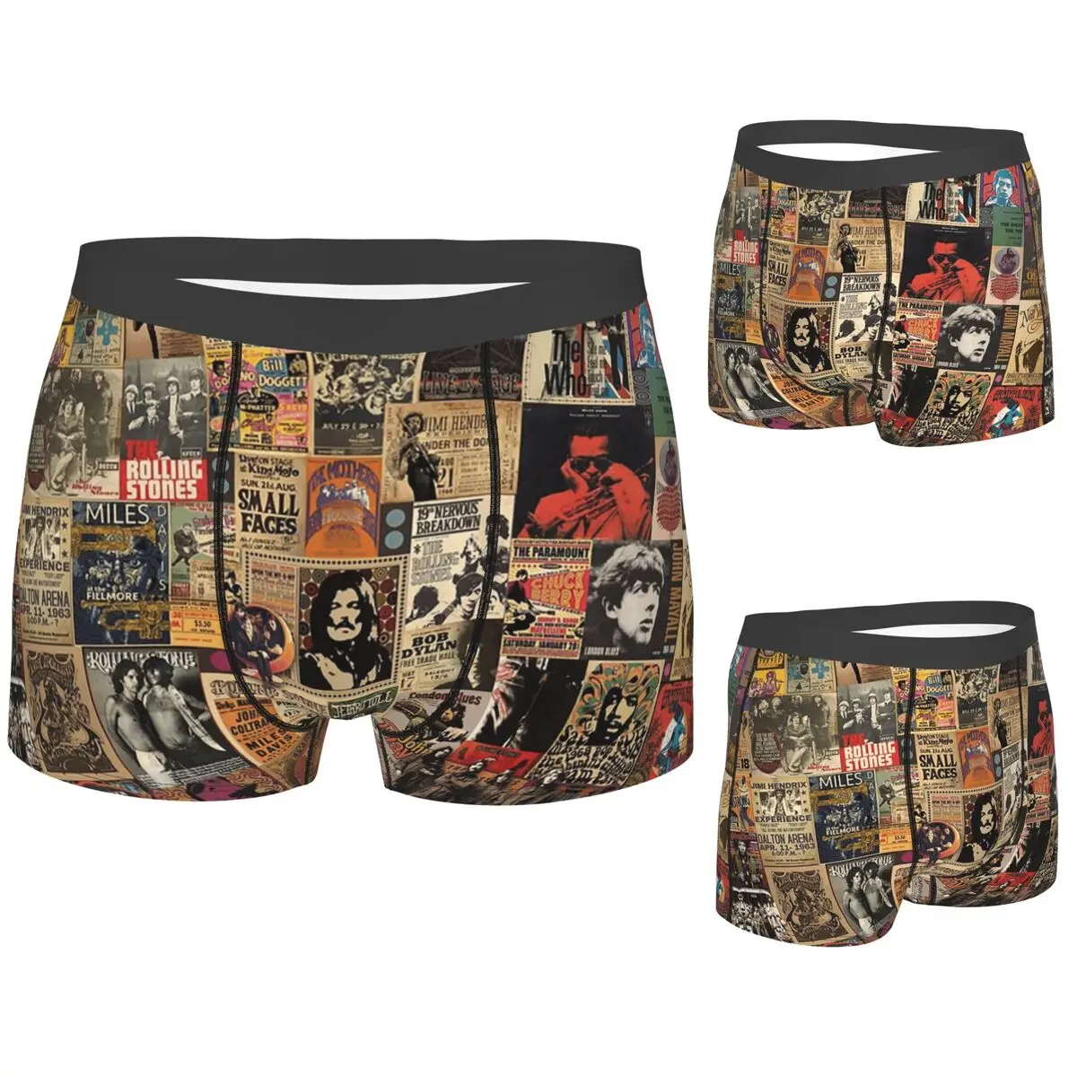 Boxer Underpants Shorts Rock N' Roll Stories Panties Men's Comfortable Underwear for Homme Man Boyfriend Gift
Boxer Underpants Shorts Rock N' Roll Stories Panties Men's Comfortable Underwear for Homme Man Boyfriend Gift