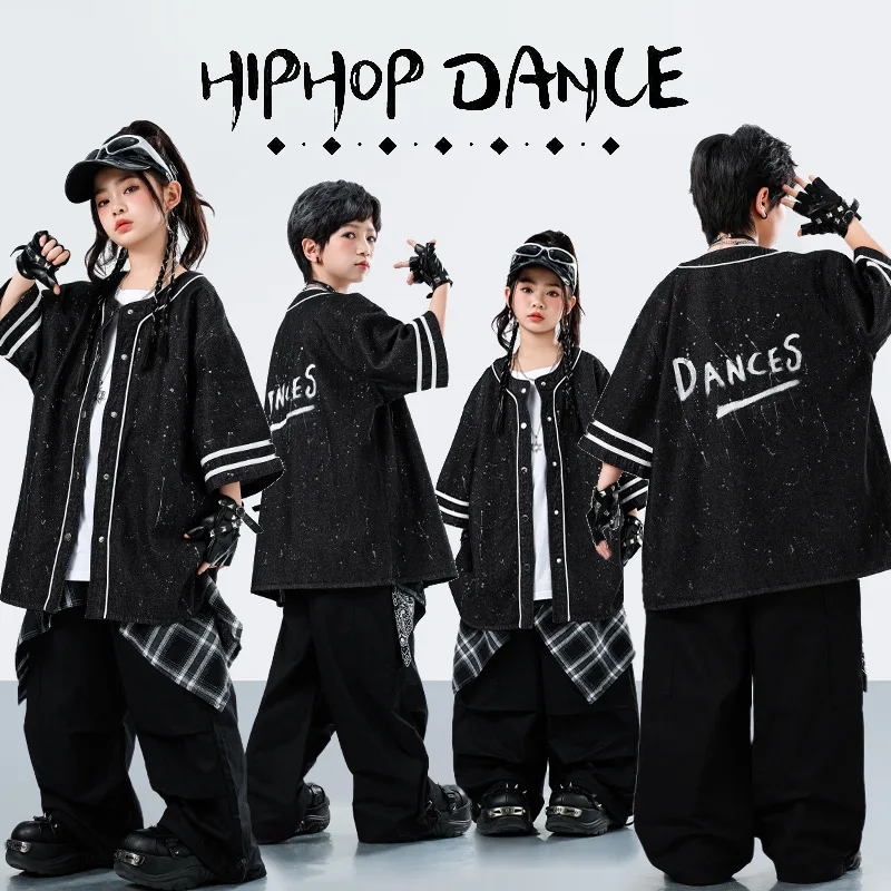 Children Boys Gilrs Hip Hop Jazz Streetwear Shirts Cargo Pant Sets Costume Kids Tracksuits Fashion Show Performance Clothes
Children Boys Gilrs Hip Hop Jazz Streetwear Shirts Cargo Pant Sets Costume Kids Tracksuits Fashion Show Performance Clothes