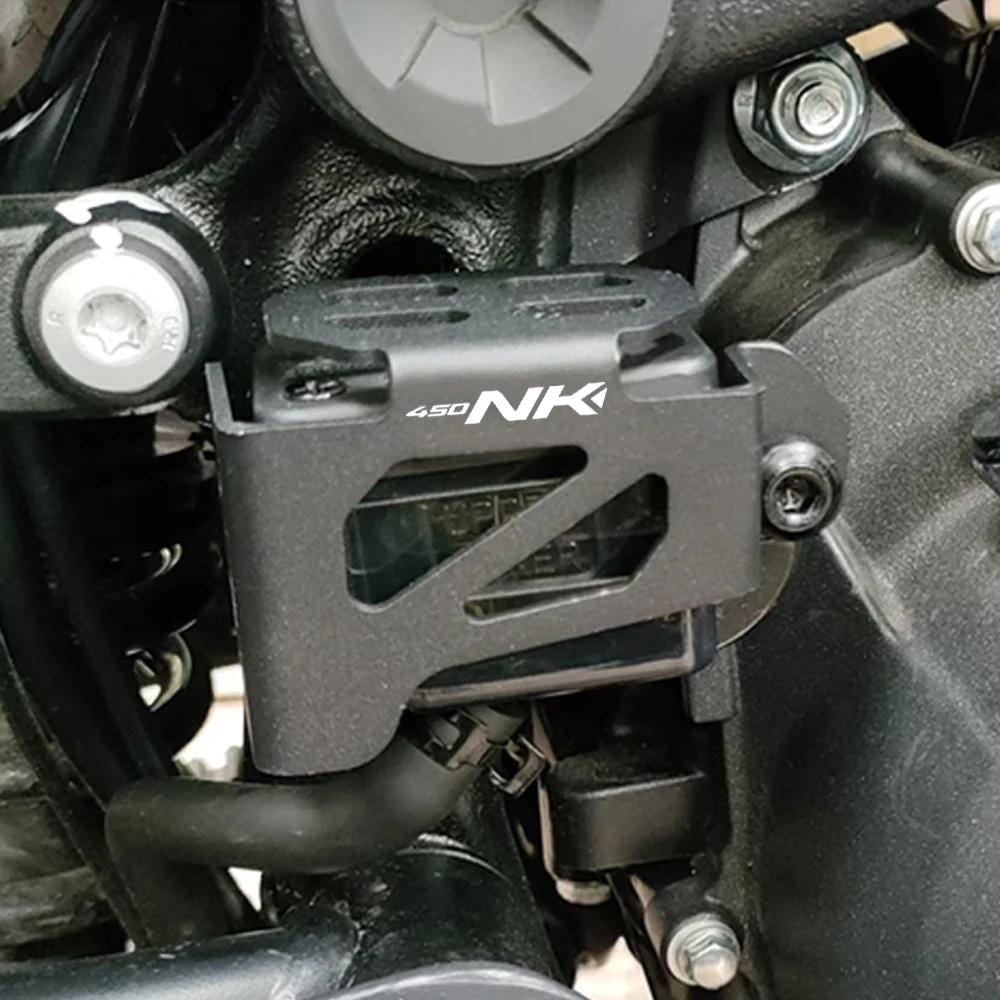 Motorcycle Accessories Rear Brake Fluid Reservoir Cap Guard Cover For CFMOTO CF MOTO CF450NK 450NK 450 NK 450 NK450 2024 2025
Motorcycle Accessories Rear Brake Fluid Reservoir Cap Guard Cover For CFMOTO CF MOTO CF450NK 450NK 450 NK 450 NK450 2024 2025