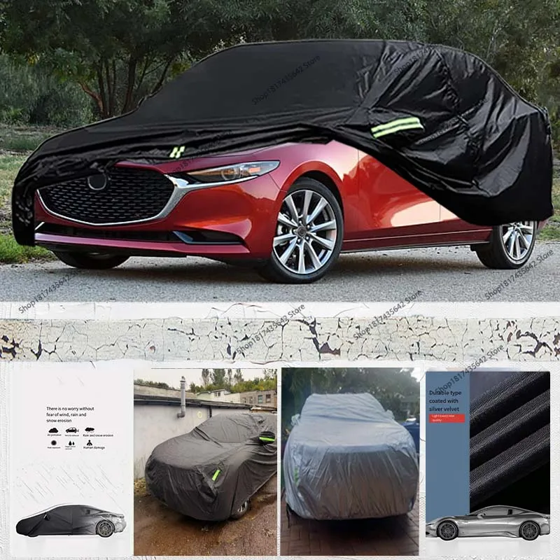 Автомобильный чехол для Mazda 3 2013-2021 210D, уличный полный автомобильный чехол, всепогодный, водонепроницаемый, ветрозащитный, защита от солнца и дождя
Автомобильный чехол для Mazda 3 2013-2021 210D, уличный полный автомобильный чехол, всепогодный, водонепроницаемый, ветрозащитный, защита от солнца и дождя