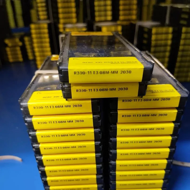 Hard alloy cutting blades R390-11T308M-MM 2030
Hard alloy cutting blades R390-11T308M-MM 2030