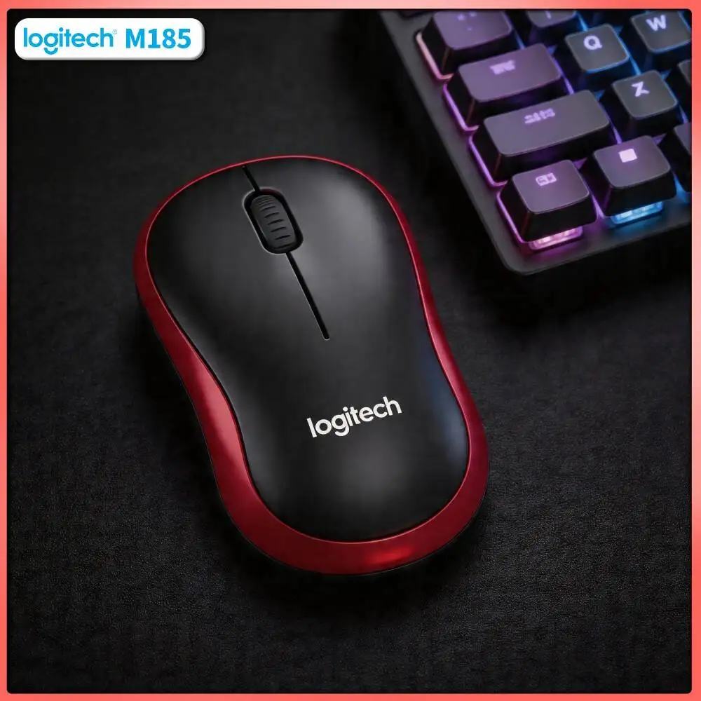 Logitech M185 Range-Wide Mouse 10m Coverage 2.4GHz Connection 1000 DPI 12-Month Battery Desktop Laptop Notebook Tool
Logitech M185 Range-Wide Mouse 10m Coverage 2.4GHz Connection 1000 DPI 12-Month Battery Desktop Laptop Notebook Tool