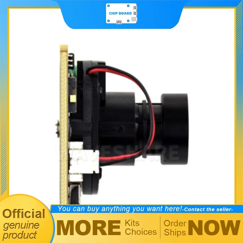 Waveshare IMX291 IR-CUT Camera Board, 2MP Fixed Focus 83FOV, Rolling Shutter Module for Raspberry Pi
Waveshare IMX291 IR-CUT Camera Board, 2MP Fixed Focus 83FOV, Rolling Shutter Module for Raspberry Pi