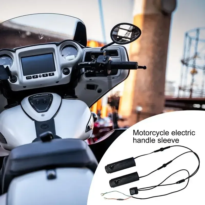 Electric Grip Cover Motorcycle Winter Goods Motorcycle Heated Handle Warmers Motorcycle Winterization Handlebar Heating
Electric Grip Cover Motorcycle Winter Goods Motorcycle Heated Handle Warmers Motorcycle Winterization Handlebar Heating