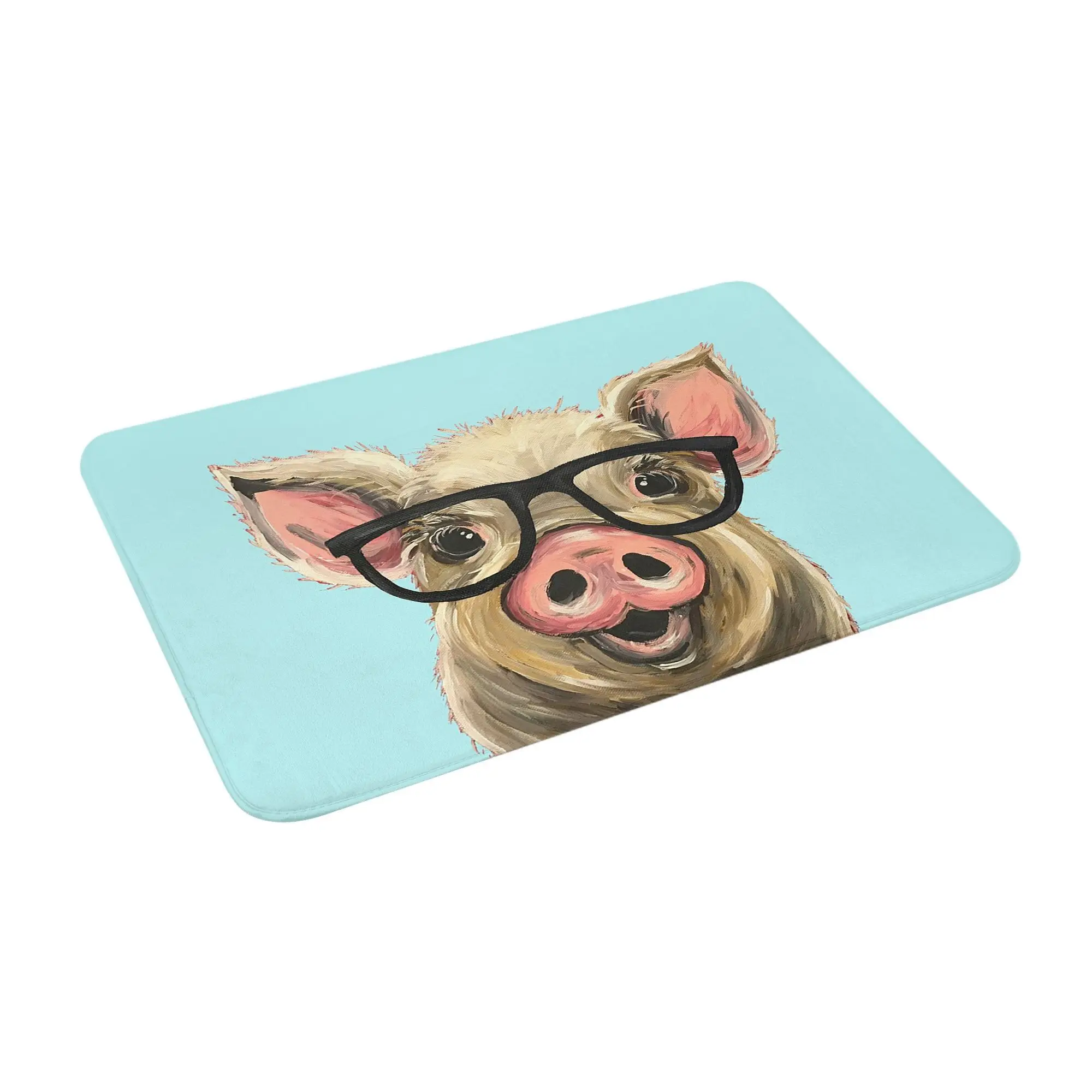 Cute pig with glasses art Non-slip Doormat Floor Mat Washable Carpet Rug for Kitchen Entrance Home Bathroom Footpad Mats
Cute pig with glasses art Non-slip Doormat Floor Mat Washable Carpet Rug for Kitchen Entrance Home Bathroom Footpad Mats