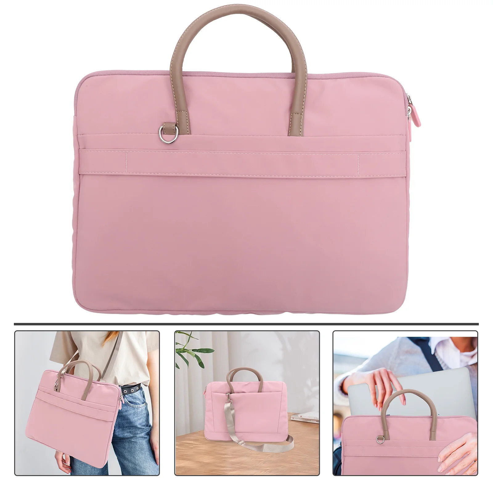 Laptop for Women Cute Lightweight Computer Pink Quilted Portable Tote Oversized Notebook Case Polyester Storage Bag
Laptop for Women Cute Lightweight Computer Pink Quilted Portable Tote Oversized Notebook Case Polyester Storage Bag