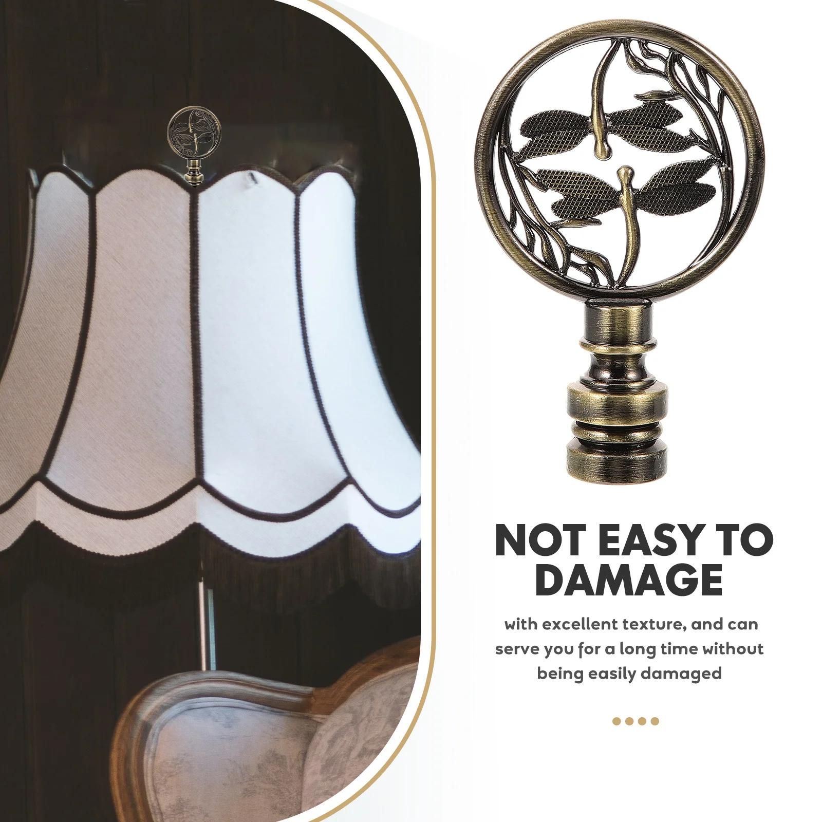 Finial Vintage Light Knob For Table Floor Lamp Shade Holder Harp Chic Desk Lamp Decoration Solid Cap Tapped
Finial Vintage Light Knob For Table Floor Lamp Shade Holder Harp Chic Desk Lamp Decoration Solid Cap Tapped