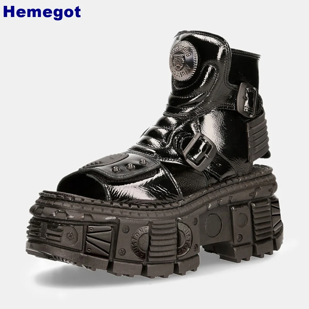 Platform Gothic Style Summer Short Boots 2024 New Punk Street Rock Zip Motorcycle Boots Black Fashion Women Sports Casual Shoes
Platform Gothic Style Summer Short Boots 2024 New Punk Street Rock Zip Motorcycle Boots Black Fashion Women Sports Casual Shoes