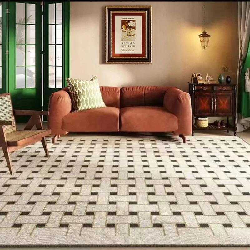 Living Room Carpet Non-slip Soft Foldable Bedroom Floor Mat Minimalist Machine Washable Large Size Rug Home Decoration Foot Mats
Living Room Carpet Non-slip Soft Foldable Bedroom Floor Mat Minimalist Machine Washable Large Size Rug Home Decoration Foot Mats