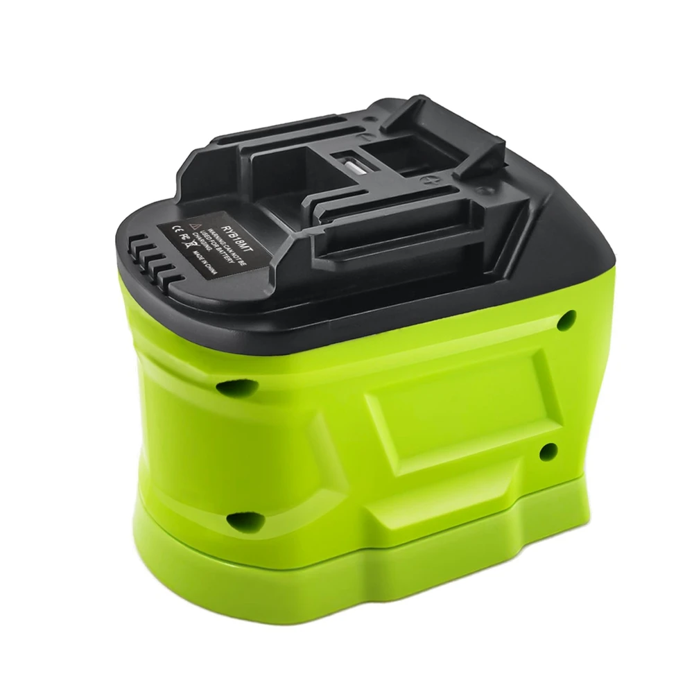 HOT RYB18MT Battery Adapter for Ryobi 18V ONE+ Li-Ion Battery P107 P108 Convert to for Makita 18V Li-Ion Battery Power Tools
HOT RYB18MT Battery Adapter for Ryobi 18V ONE+ Li-Ion Battery P107 P108 Convert to for Makita 18V Li-Ion Battery Power Tools