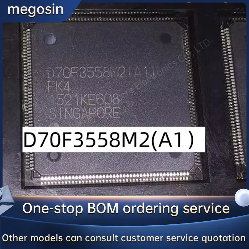 1 шт./лот UPD70F3558M2GMA1 D70F3558M2(A1) QFP автомобильный чип на складе
1 шт./лот UPD70F3558M2GMA1 D70F3558M2(A1) QFP автомобильный чип на складе
