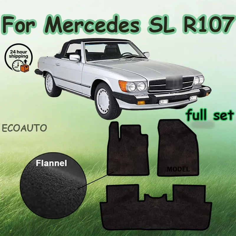 Nylon Suede Car velour mats fit for Mercedes SL R107 long front (1971-1989) -beige
Nylon Suede Car velour mats fit for Mercedes SL R107 long front (1971-1989) -beige