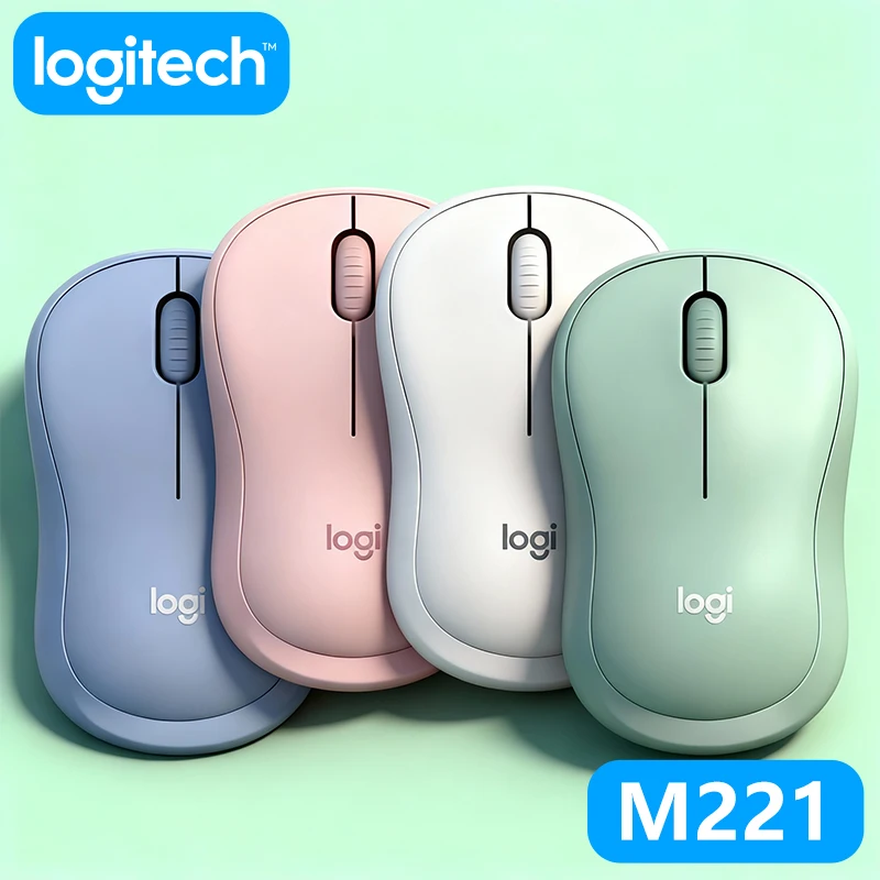 Тихая беспроводная мышь Logitech M221, легкая USB, Plug-and-Play, уютная и надежная, отлично подходит для ноутбуков и ПК в офисе/дома
Тихая беспроводная мышь Logitech M221, легкая USB, Plug-and-Play, уютная и надежная, отлично подходит для ноутбуков и ПК в офисе/дома