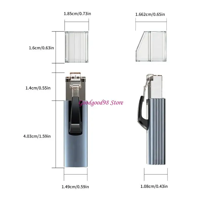 Aluminum Alloy USB C To Ethernet Adapters 1000Mbps Fast Speed For PC And Tablets
Aluminum Alloy USB C To Ethernet Adapters 1000Mbps Fast Speed For PC And Tablets