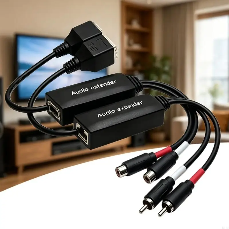 3.5mm Over Cat5 Extender Provides 20Hz 22KHz Frequency Response Perfect For Auditory Systems And Video Equipment 896C
3.5mm Over Cat5 Extender Provides 20Hz 22KHz Frequency Response Perfect For Auditory Systems And Video Equipment 896C