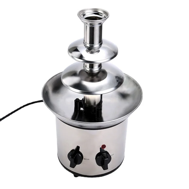 Three Layer Chocolate Machine 1PC Stainless Steel Chocolate Fountain Chocolate Fountain Home Party Buffet DIY Children's gift
Three Layer Chocolate Machine 1PC Stainless Steel Chocolate Fountain Chocolate Fountain Home Party Buffet DIY Children's gift