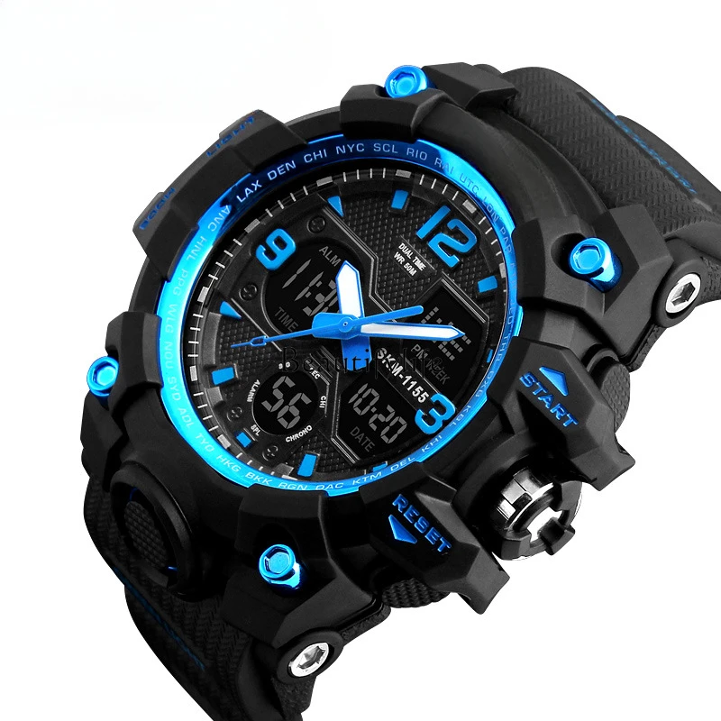Men's waterproof electronic watch multi-function oversized double display electronic watch
Men's waterproof electronic watch multi-function oversized double display electronic watch