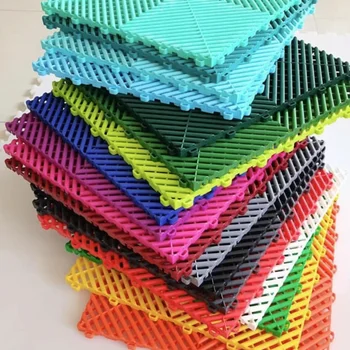 연동 PVC 바닥재, 차고 타일, 작업장, 창고, 세차, 자동차, 스포츠 디테일링 바닥 타일, DIY