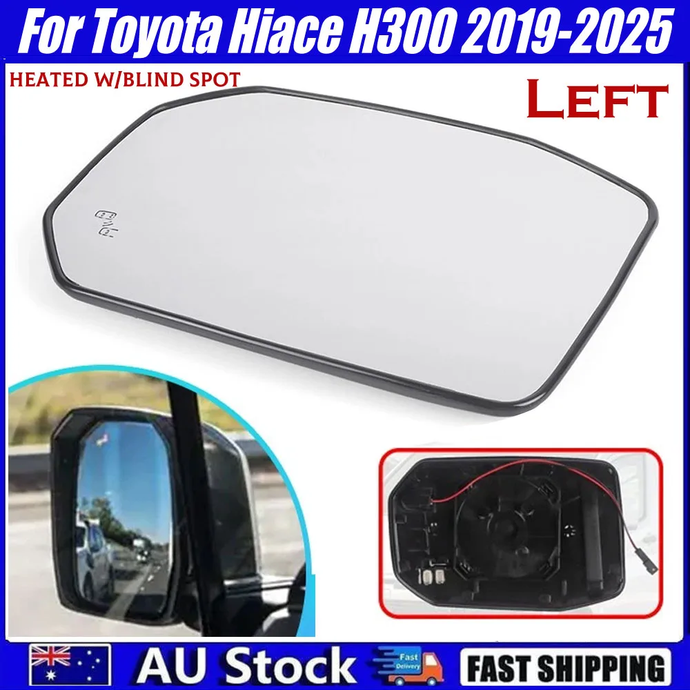 H300 Heated Mirror Top-Grade Hiace Mirror Glass Left Car Mirror Replacement Direct Replacement For Automobile Exterior Car Hiace
H300 Heated Mirror Top-Grade Hiace Mirror Glass Left Car Mirror Replacement Direct Replacement For Automobile Exterior Car Hiace