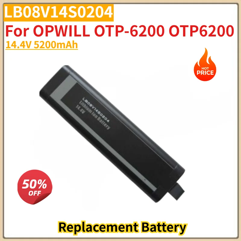 14.4V 5200mAh High Quality Battery LB08V14S0204 for OPWILL OTP-6200 OTP6200 Brand New Replacement Battery
14.4V 5200mAh High Quality Battery LB08V14S0204 for OPWILL OTP-6200 OTP6200 Brand New Replacement Battery