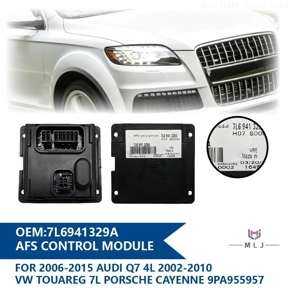 7L6941329A AFS Control Module For 2006-2015 Audi Q7 4L 2002-2010 VW Touareg 7L Porsche Cayenne 9PA 955 957 Xenon LED Headlight
7L6941329A AFS Control Module For 2006-2015 Audi Q7 4L 2002-2010 VW Touareg 7L Porsche Cayenne 9PA 955 957 Xenon LED Headlight