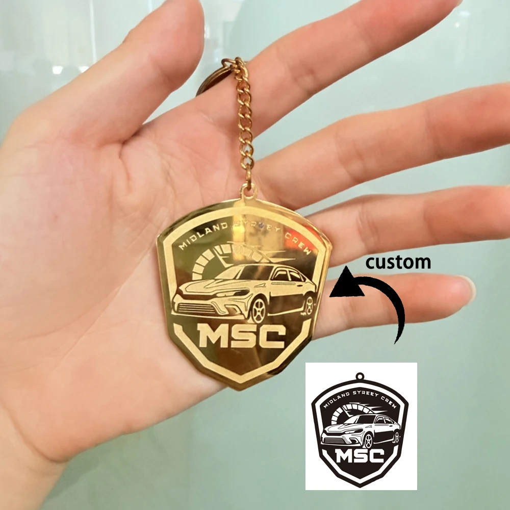 Custom Size Selectable Engrave Logo Keychain Stainless Steel Personalized Emblem Pendant Keychains House&Pet Decorative Jewelry
Custom Size Selectable Engrave Logo Keychain Stainless Steel Personalized Emblem Pendant Keychains House&Pet Decorative Jewelry