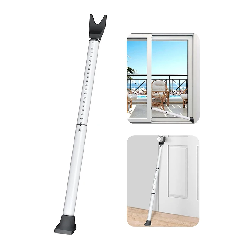 Heavy Duty Security Door Stoppers Adjustable Door Sliding Patio Door Security Bar for Home Apartment Travel
Heavy Duty Security Door Stoppers Adjustable Door Sliding Patio Door Security Bar for Home Apartment Travel