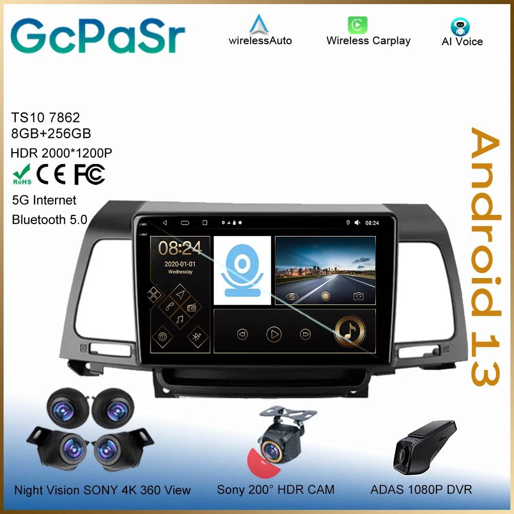 Автомобильный Android 13 Kia Opirus GH 2006 - 2011 головное устройство 7862 Carplay Радио Навигация мультимедийный экран Авто carplay Cam Φ BT
Автомобильный Android 13 Kia Opirus GH 2006 - 2011 головное устройство 7862 Carplay Радио Навигация мультимедийный экран Авто carplay Cam Φ BT