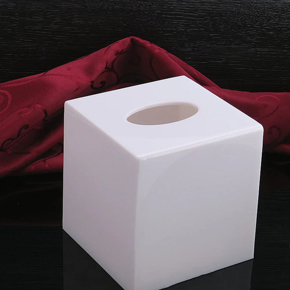 Plastic Tissue Box Holder Square Large Capacity Roll Paper Storage Box for Living Room Bedroom Car Tissue Cover
Plastic Tissue Box Holder Square Large Capacity Roll Paper Storage Box for Living Room Bedroom Car Tissue Cover