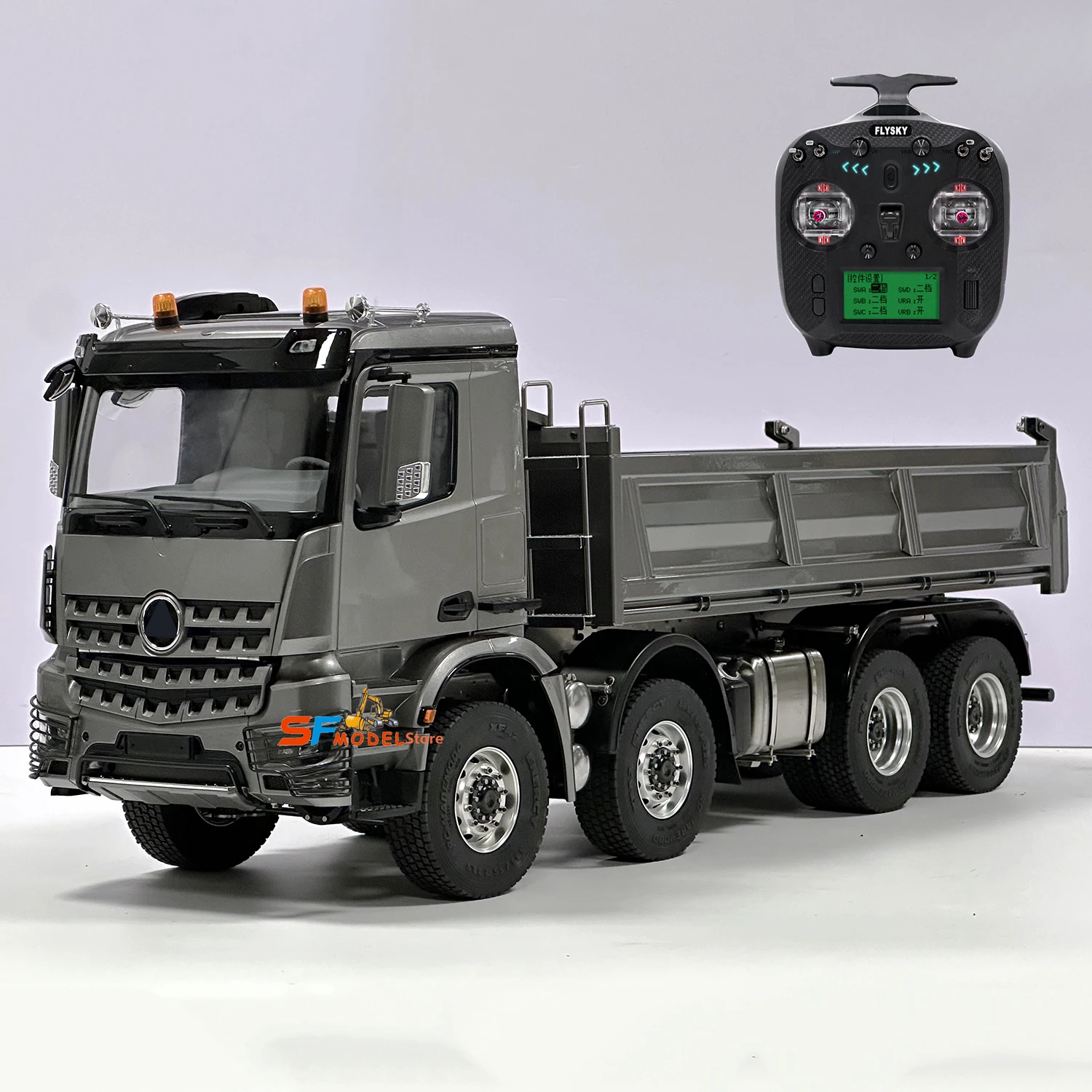 8x8 RC Truck 1/14 Гидравлический RC Самосвал Модель с дифференциальным замком Световая звуковая система Инженерная модель машинного оборудования RC Игрушечный автомобиль
8x8 RC Truck 1/14 Гидравлический RC Самосвал Модель с дифференциальным замком Световая звуковая система Инженерная модель машинного оборудования RC Игрушечный автомобиль