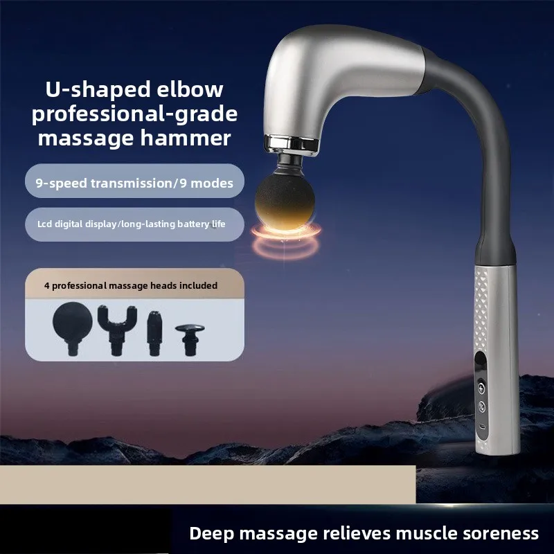 Electric Fascia Gun Massager Body Relaxation Trigger Point Massage Machine for Fitness Hammer Home Handheld Hammer
Electric Fascia Gun Massager Body Relaxation Trigger Point Massage Machine for Fitness Hammer Home Handheld Hammer