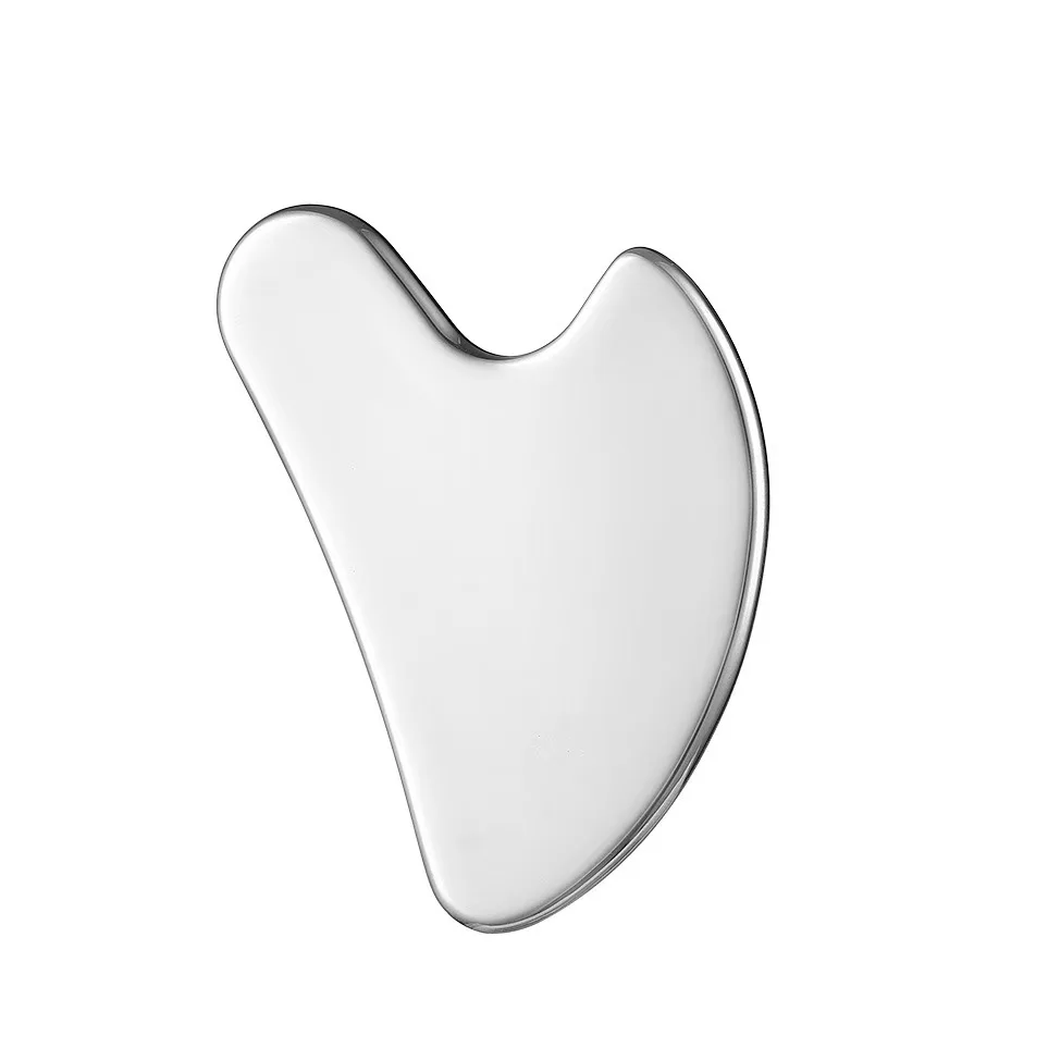Stainless steel scraping board, facial beauty, universal massage for the whole body, metal scraping board Gua Sha Tool
Stainless steel scraping board, facial beauty, universal massage for the whole body, metal scraping board Gua Sha Tool