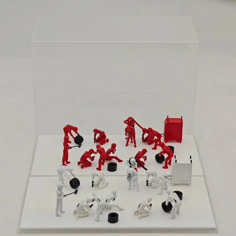 1/43 Scale F1 Pit Crew Resin Figures 12pcs Set for Racing Car Model Diorama
1/43 Scale F1 Pit Crew Resin Figures 12pcs Set for Racing Car Model Diorama