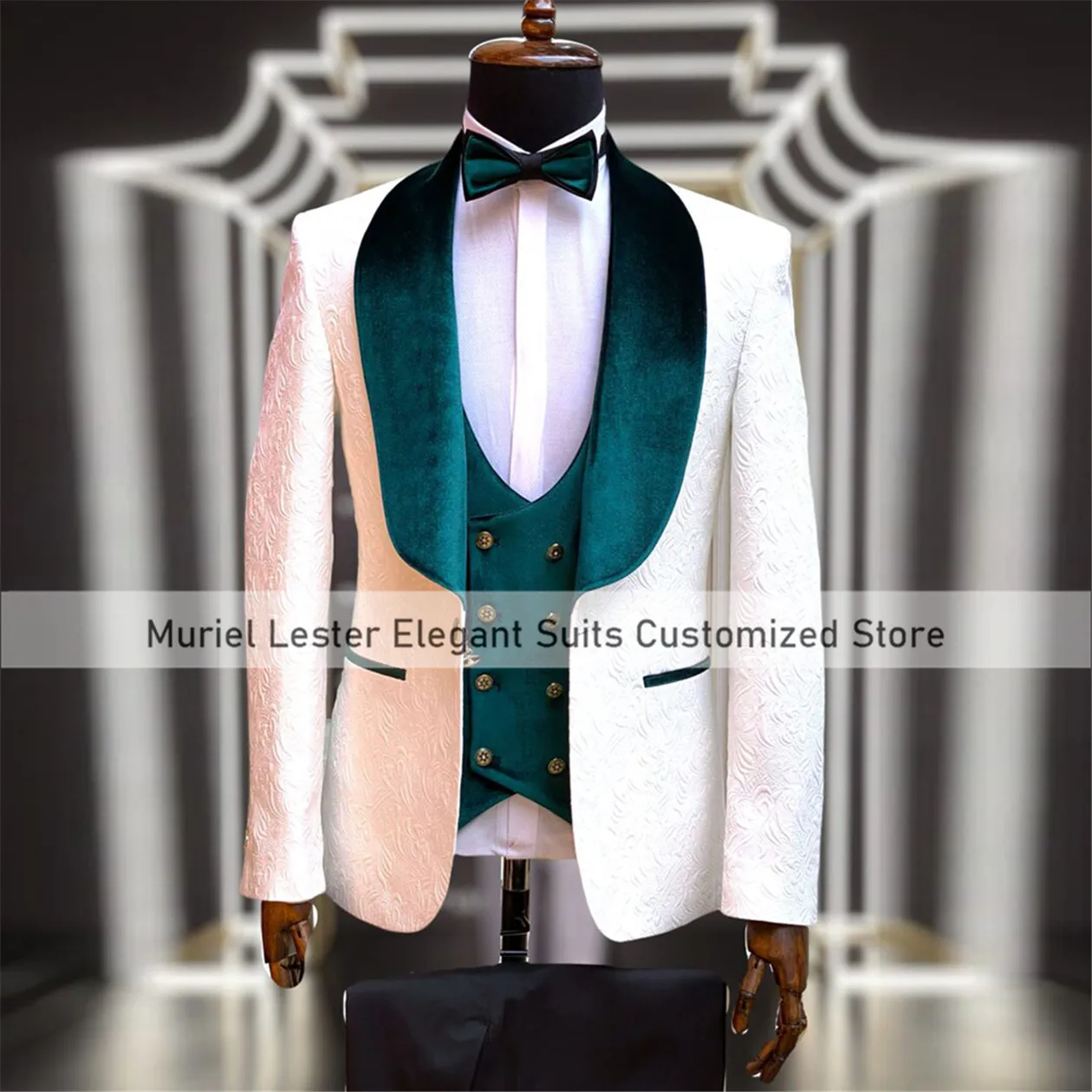 Classic Floral Pattern Suits Men For Wedding Customized 3 Pieces Sets Man Banquet Dinner Party Dresses traje de hombre elegante
Classic Floral Pattern Suits Men For Wedding Customized 3 Pieces Sets Man Banquet Dinner Party Dresses traje de hombre elegante