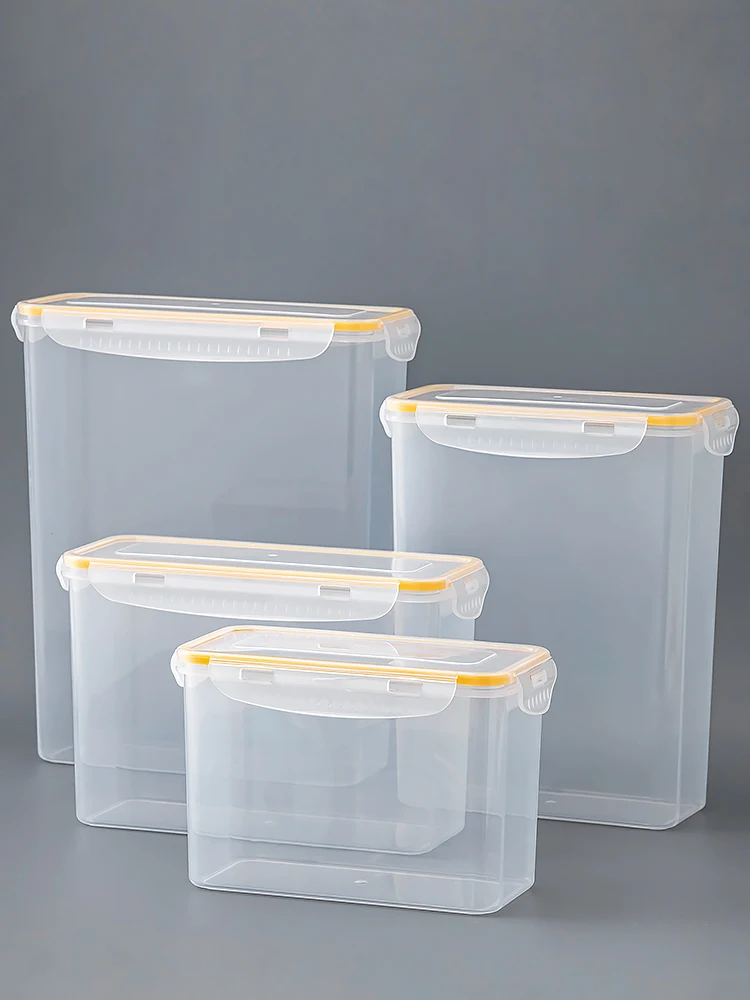 Thi Высокогерметичный контейнер для еды ade PP Кухонный ящик для хранения лапши, зерновых, Snas, защита от вредителей, влагостойкий
Thi Высокогерметичный контейнер для еды ade PP Кухонный ящик для хранения лапши, зерновых, Snas, защита от вредителей, влагостойкий