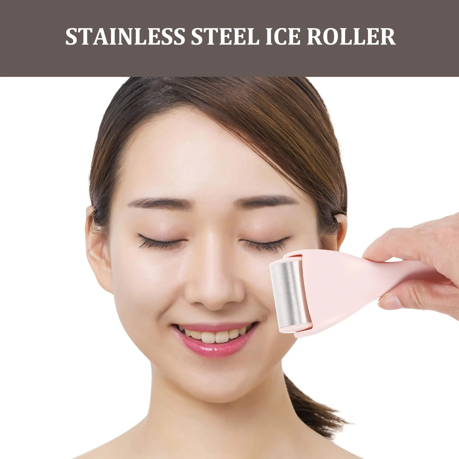 Stainless Steel Ice Face Roller for Skin Care Facial Massage Pink Easy Travel Home Use Ergonomic Design Smooth
Stainless Steel Ice Face Roller for Skin Care Facial Massage Pink Easy Travel Home Use Ergonomic Design Smooth