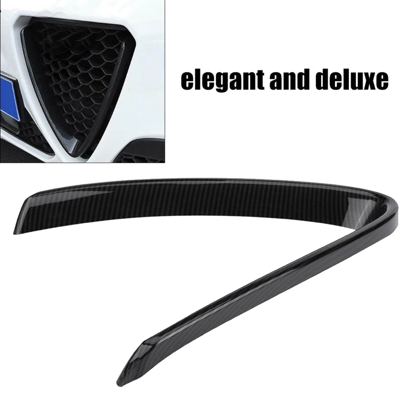 Carbon Fiber V Shape Front Grille Frame Cover Trim for Alfa Romeo Giulia 2016-2018
Carbon Fiber V Shape Front Grille Frame Cover Trim for Alfa Romeo Giulia 2016-2018