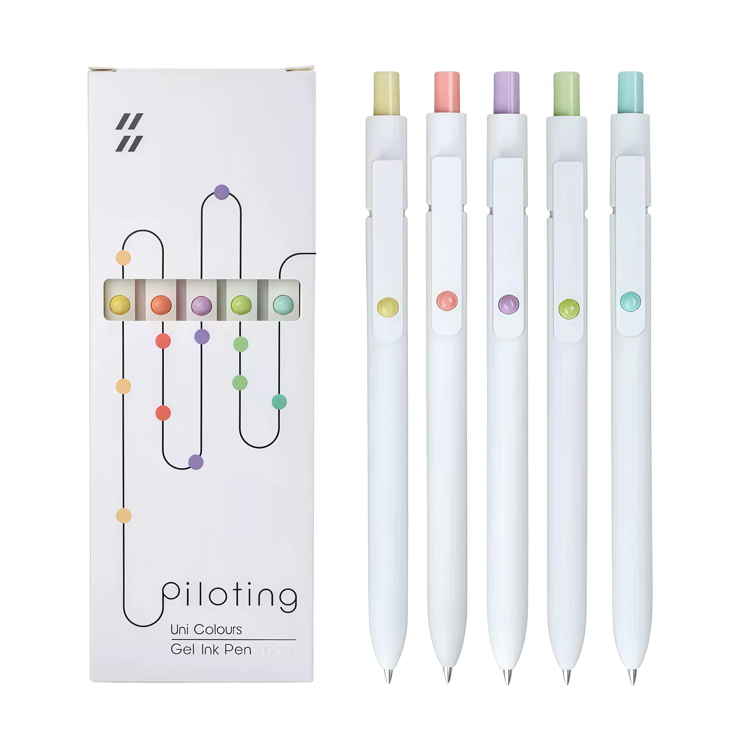 New Piloting Morandi Colour Gel Pens Soft Touch Quick Dry Smooth 0.5mm Gel Ink Pen For School Writing Stationery Supplies
New Piloting Morandi Colour Gel Pens Soft Touch Quick Dry Smooth 0.5mm Gel Ink Pen For School Writing Stationery Supplies
