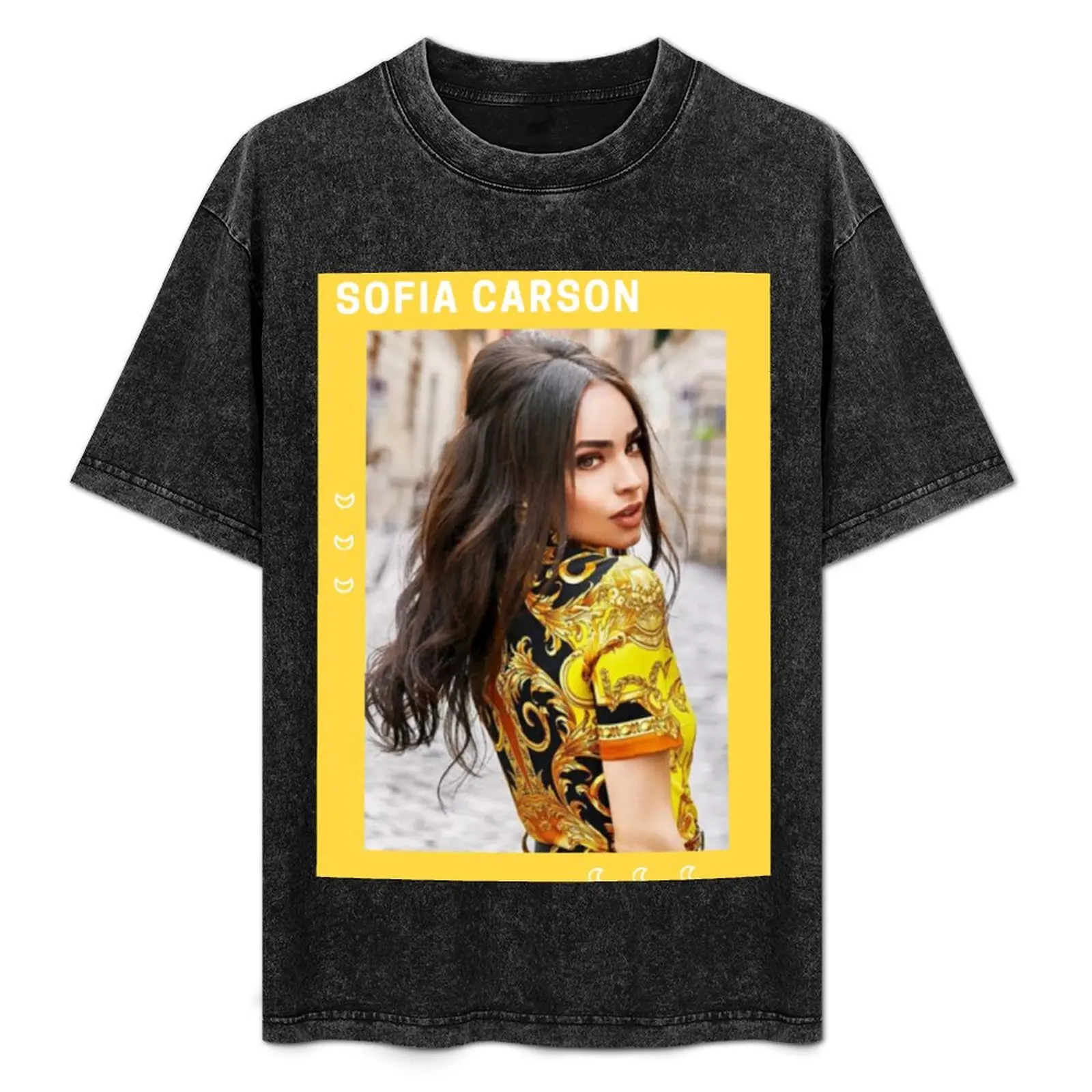 Sofia Carson T-Shirt Casual Streetwear Short Sleeve Tee
Sofia Carson T-Shirt Casual Streetwear Short Sleeve Tee
