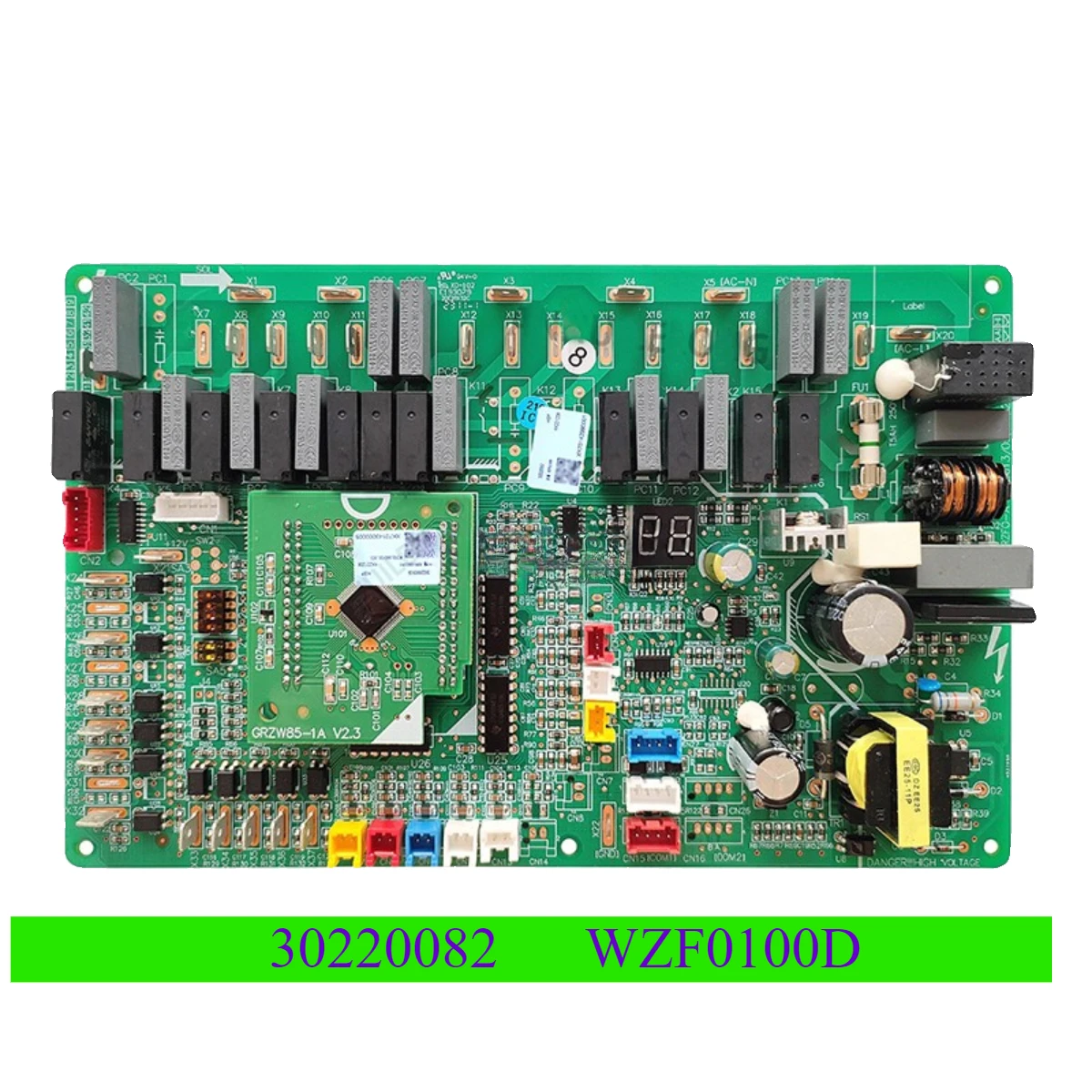 Air energy water heater heat pump 30220082 main board WZF0100D module driver board computer board
Air energy water heater heat pump 30220082 main board WZF0100D module driver board computer board
