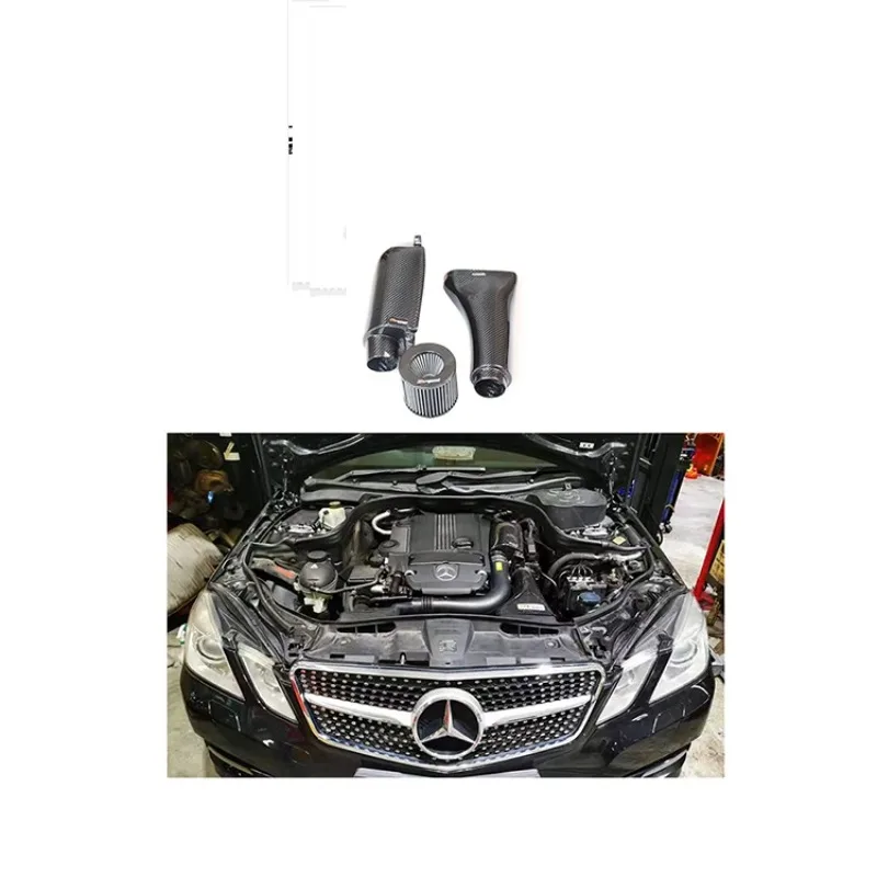 Automotive Parts 100% Dry Carbon Fiber Cold Air Intake System For BENZ C,E W204(1.8T)
Automotive Parts 100% Dry Carbon Fiber Cold Air Intake System For BENZ C,E W204(1.8T)