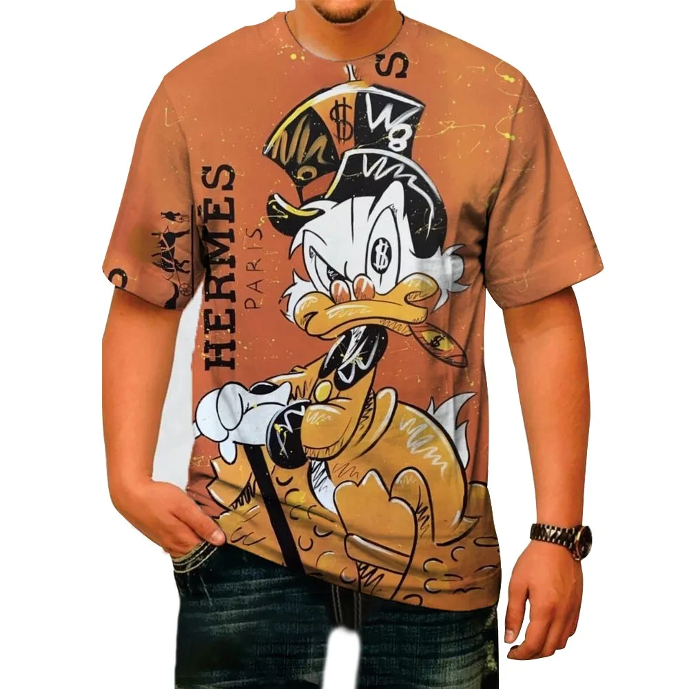 Potdemiel Disney Summer Men Women Donald Duck T-shirt Kids Casual Tops Tees Children Fun Cartoon Graphic Clothing Family Outfits
Potdemiel Disney Summer Men Women Donald Duck T-shirt Kids Casual Tops Tees Children Fun Cartoon Graphic Clothing Family Outfits