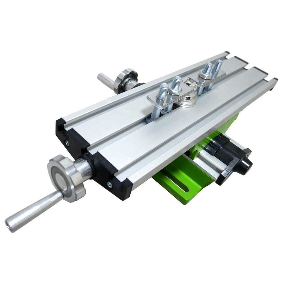 Compound Cross Slide Table 2-Axis X-Y Worktable, Adjustable Precision Milling & Drilling Bench for Multifunction Mini Lathe
Compound Cross Slide Table 2-Axis X-Y Worktable, Adjustable Precision Milling & Drilling Bench for Multifunction Mini Lathe