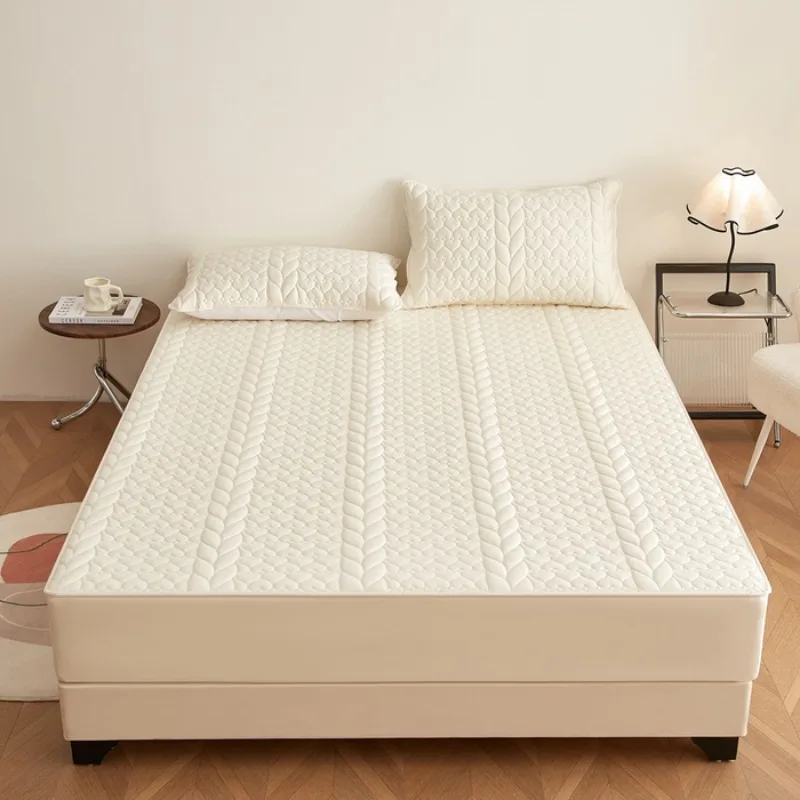 Washed cotton padded mattress cover single piece dust-proof sheet all-inclusive mattress Simmons protective cover single item
Washed cotton padded mattress cover single piece dust-proof sheet all-inclusive mattress Simmons protective cover single item