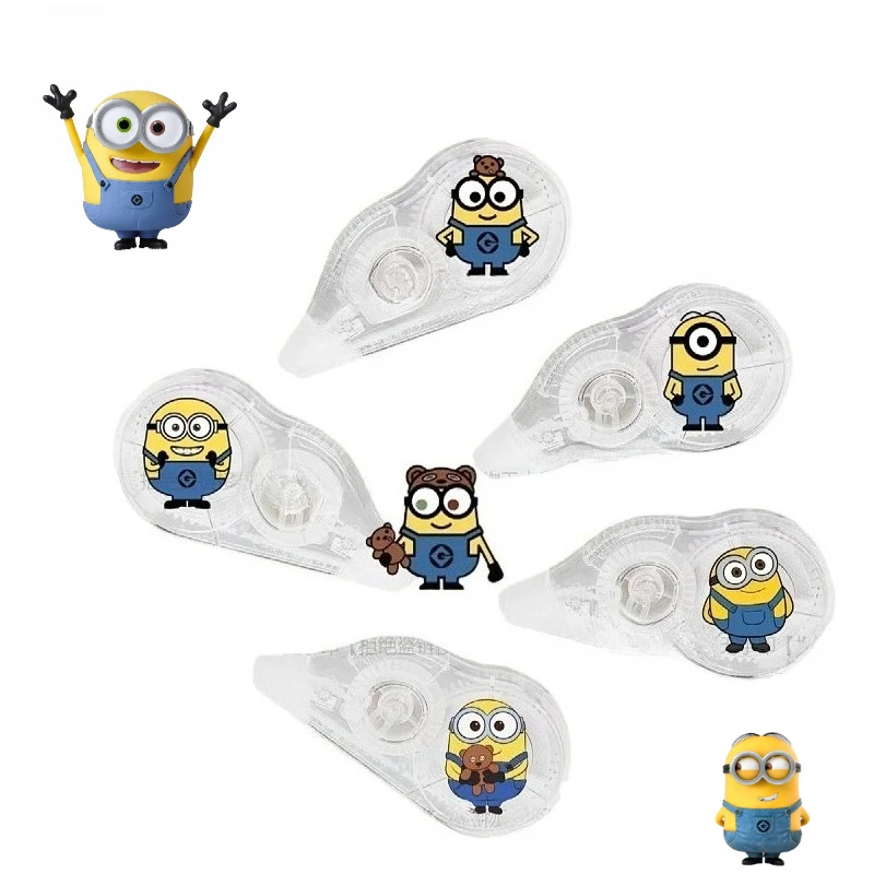 Minions cartoon cute student correction tape kawaii study stationery silent correction tape anime merchandise wholesale
Minions cartoon cute student correction tape kawaii study stationery silent correction tape anime merchandise wholesale